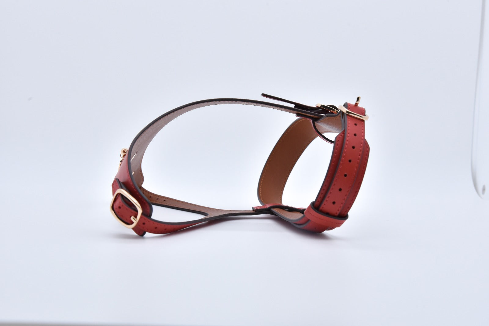 Soft Leather Harness - Corallo