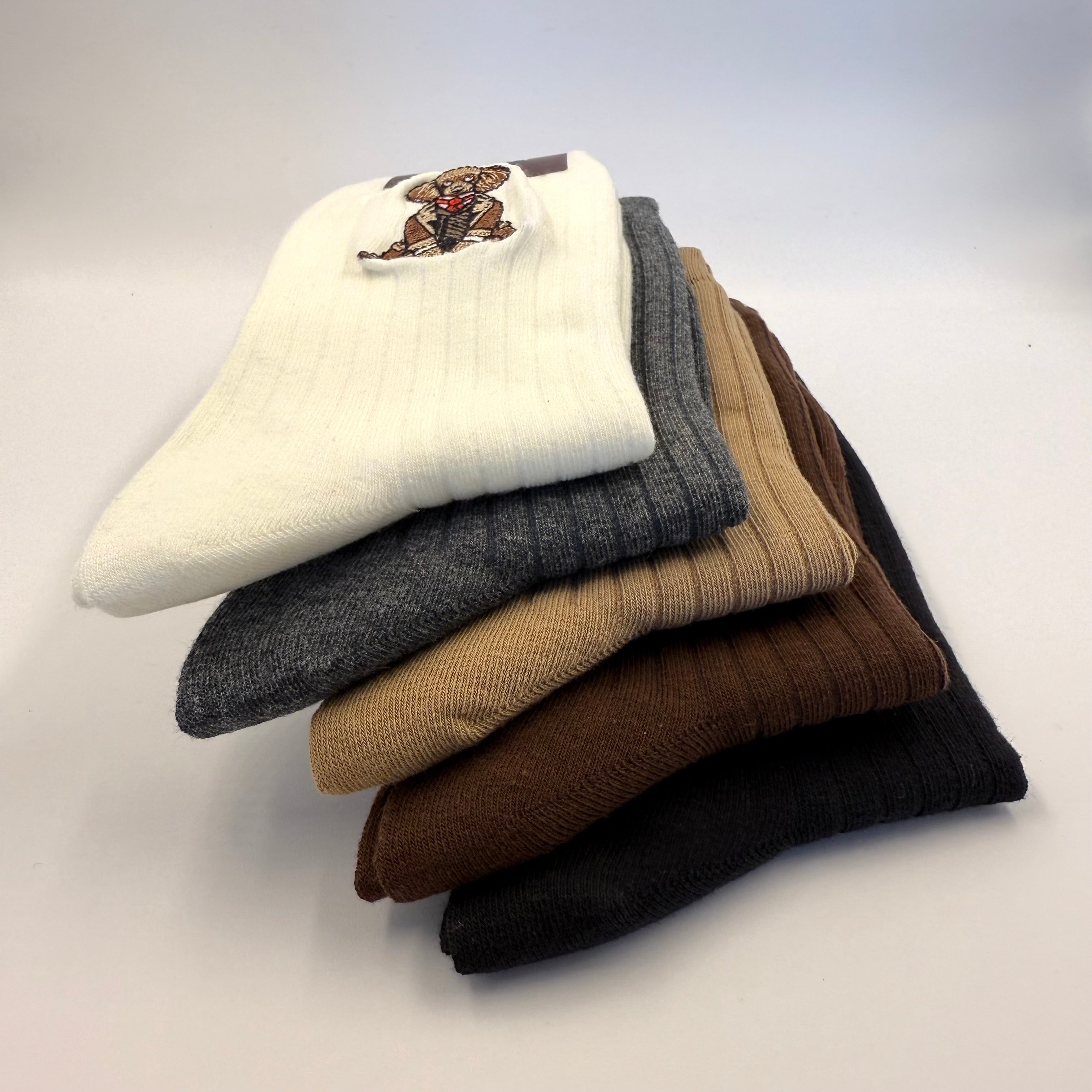 Poodle Socks - 100% Cotton