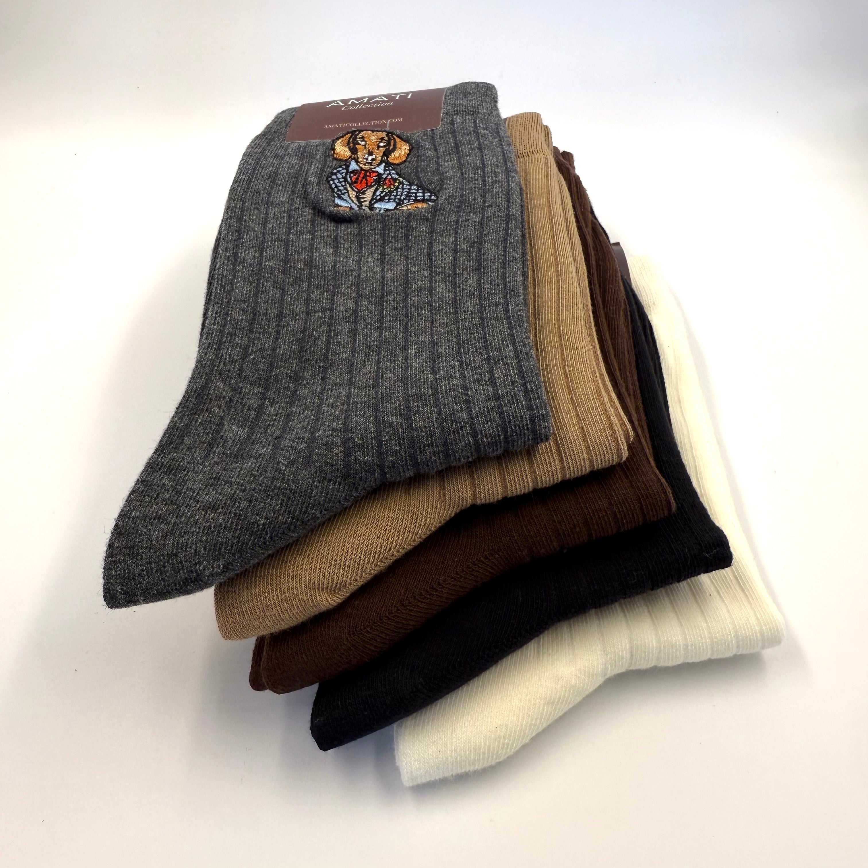 Dachshund Socks - 100% Cotton