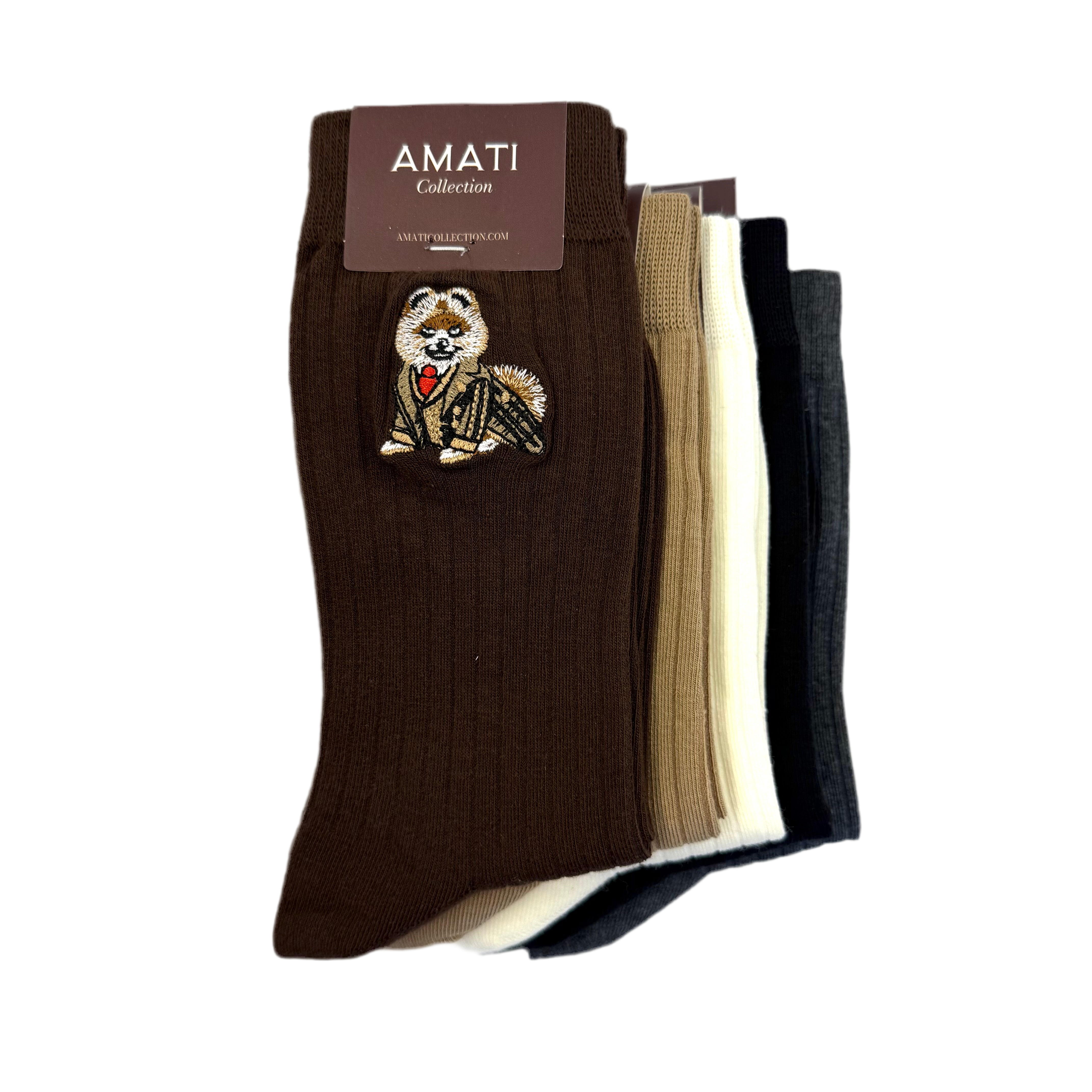 Pomeranian Socks - 100% Cotton