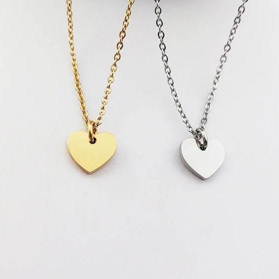 Personalised Matching Heart Charm