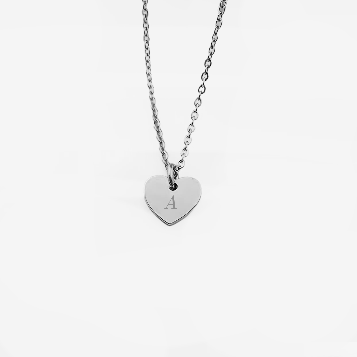 Personalised Matching Heart Charm