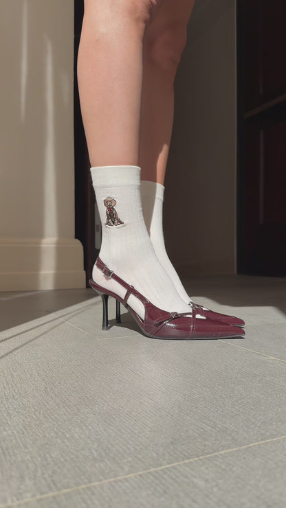 Poodle Socks - 100% Cotton